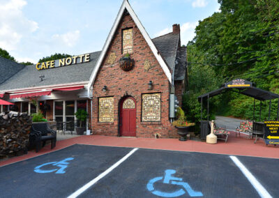 Handicap accessible parking